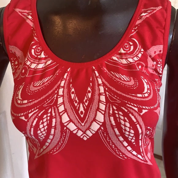 Athleta red workout top - Picture 2 of 7